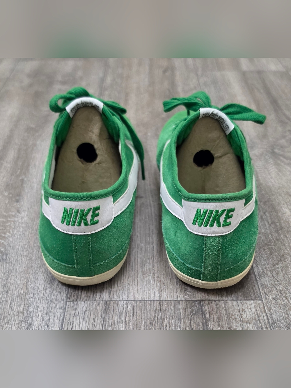 Men's Vintage Nike Flash Leather Sneakers-Size 9 - Picture 4 of 9